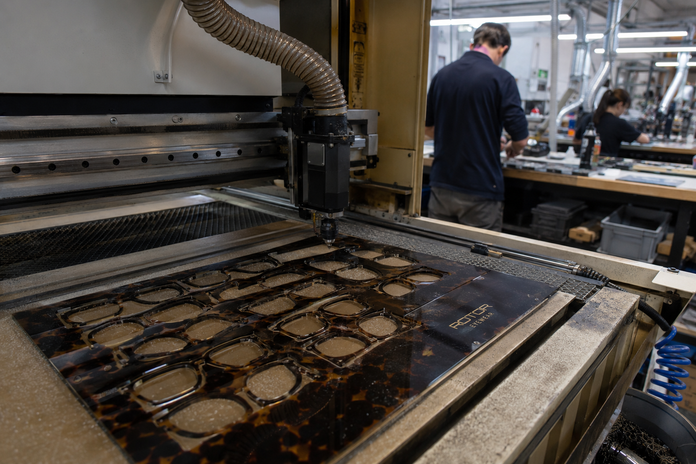 Laser cutting